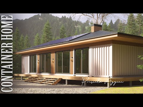 Shipping Container House - Living OFF GRID - FULL TOUR