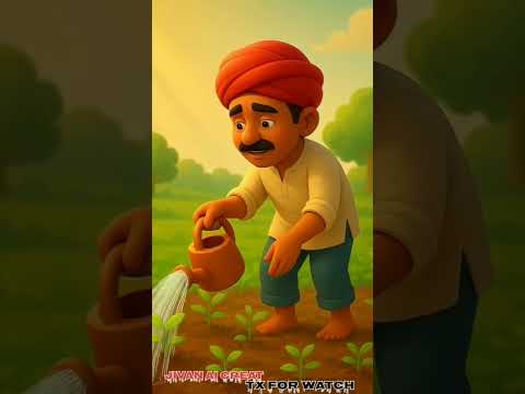 किसान मेहनत करता हुआ #शॉर्ट्स #cartoon #hindi #facts #सब्सक्राइब #kahani #hindistories