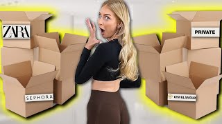 OGROMNY HAUL ZAKUPOWY 🛍️ (ZARA, GYM GLAMOUR, PRIVATE, H&M)