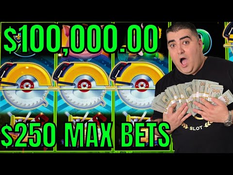 RISKING $100,000 On Huff N More Puff Slot - Here's What Happened