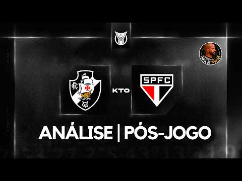 PÓS-JOGO KTO | VASCO 2X1 SÃO PAULO | TIME DA VIRADA, DO ROBERTO DINAMITE E, HOJE, DO ANDRÉS GOMEZ