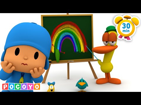 🟥 Apprendre les couleurs avec Pocoyo ! 🟦  (30 min) | Pocoyo 🇫🇷 Français | DESSIN ANIMÉ pour enfants