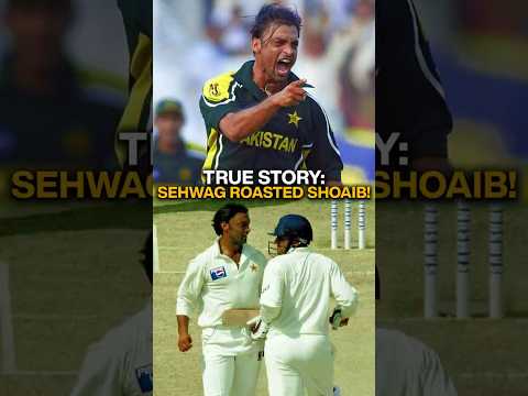 When Sehwag Said to Shoaib Akhtar ‘Kya Bheek Maang Raha Hai