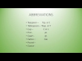 Measurement Abbreviations Challenge