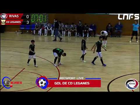 Rivas Futsal - CD Leganés Jornada 6 Grupo 2 Segunda División Temp 20 21