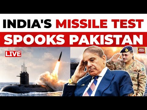 India Tests K4 Missile LIVE Discussion | Indian Missile Test Spooks Pakistan | India vs Pakistan