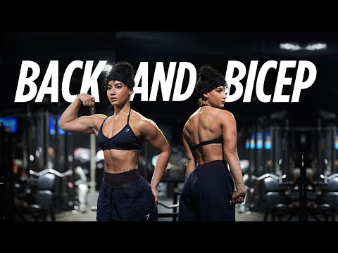 Back and Bicep Workout | a regular day in the gym