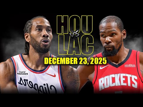 Houston Rockets vs Los Angeles Clippers Full Game Highlights – December 23, 2025 | NBA Season
