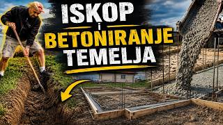 Izgradnja temelja za NOVU RADIONICU - Pocetak velikog projekta