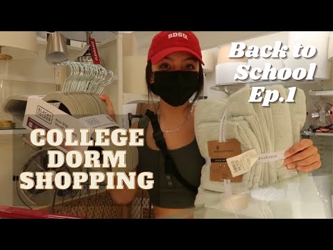 College Dorm Shopping Vlog | Back to School Ep.1 | Ysa Garcia :)