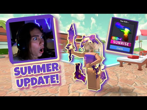 The NEW MM2 SUMMER Update is CRAZY!😱 (Facecam reaction)