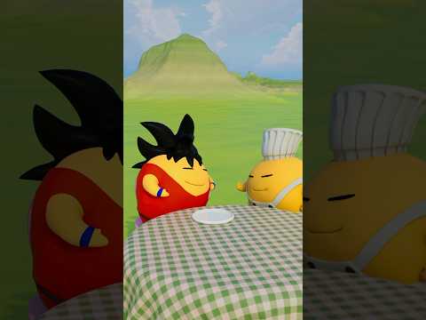 I must pick out the full power daaaaa!#shorts#Goku#dragonball#funnycartoonshort#cartoonfoods#choubao