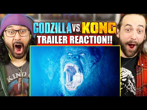 GODZILLA VS KONG - TRAILER REACTION!! (It's Finally Here! | MechaGodzilla?!)