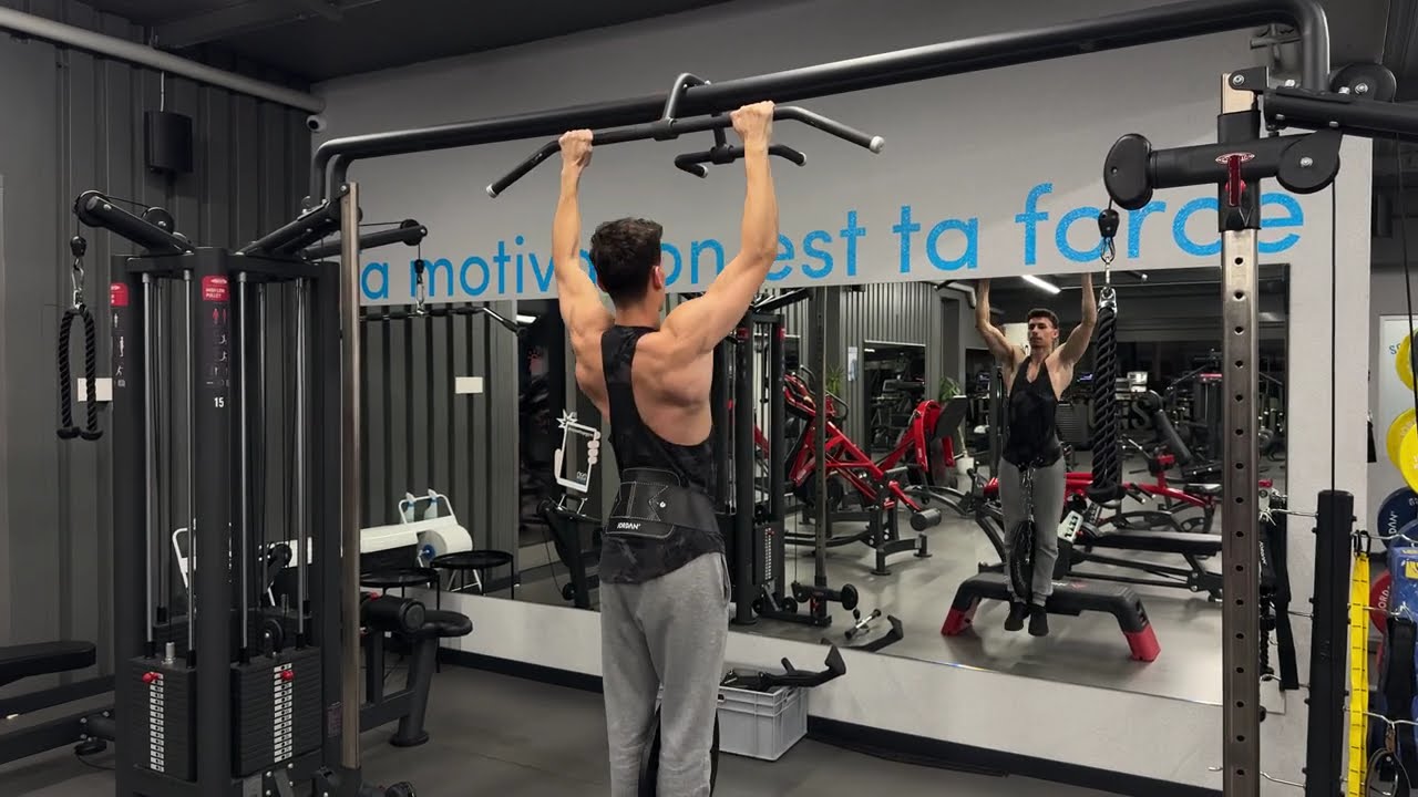 Comment faire : pull up weighted