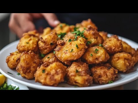 The Best Eggplant Fritters You'll Ever Try! Easy, Cheap and Delicious!