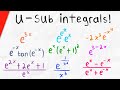 U Substitution in Integrals