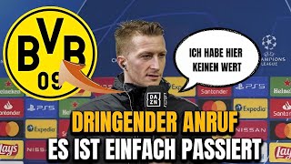 LETZTE MINUTE! DAS HAT NIEMAND VON REUS ERWARTET! NACHRICHTEN VON BORUSSIA DORTMUND