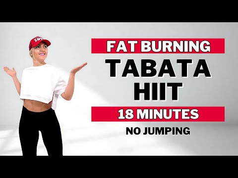 🔥18 Min TABATA HIIT🔥FAT BURNING CARDIO & TONING🔥ALL STANDING🔥NO JUMPING🔥NO REPEAT🔥