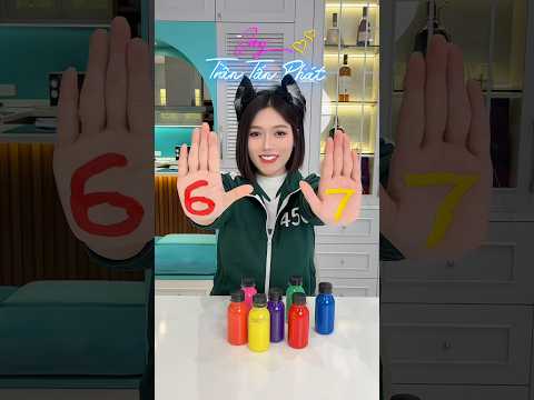 RAINBOW 67 CHALLENGE?! ✍️🌈 Can Player 456 Draw It? #shorts #viral