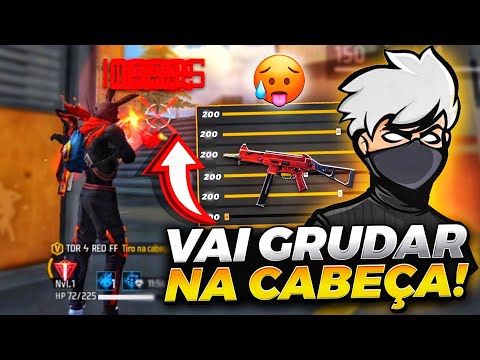 Muito roubada! 🥵🔥 A Melhor Sensibilidade Para Subir Capa Na Nova Atualização Do Free Fire!