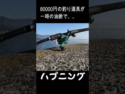 釣り竿を放置する時は「鈴」を付けないと後悔するよ。#事故 #釣り #shokurosfishing