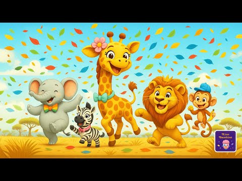 Ży-ra-fa-fa – piosenka o żyrafie Róży | piosenka dla dzieci | Kino Bambino