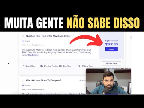 GANHE 122 DÓLARES POR DIA COM ESSE SITE (AFILIADO NA GRINGA)