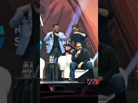srk and salman khan at Dubai ✨🫶🏻#salmankhan#shahrukhan#amirkhan#fypシ#edits#subscribe#like#trending