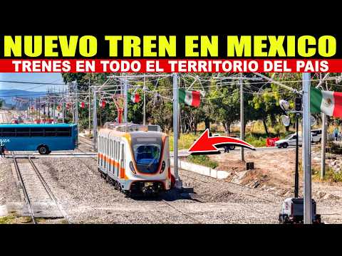 🚆 ¡IMPACTANTE! Nuevo Tren en México está a punto de INAUGURARSE 🚄