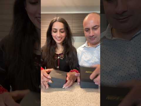 He loves it cuz he gets to twin with his daughter dw😙✌️