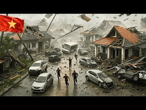 CHAOS in Vietnam! Typhoon Fengshen Destroys 4,800 Homes in Da Nang and Forces 60,000 to Evacuate