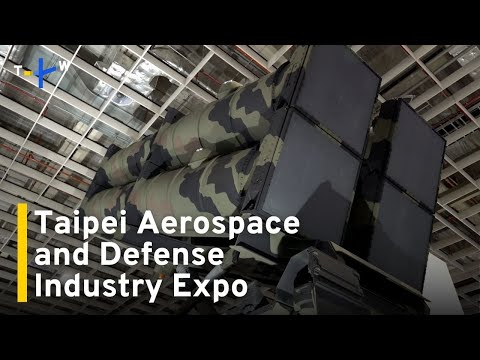 YouTube video thumbnail: Taipei Defense Expo Displays Cutting-Edge Homegrown Weapons Systems