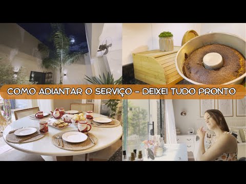 RESOLVI MUDAR, FIZ BOLACHA DE MAIZENA PARA O CAFÉ + ADIANTANDO O SERVIÇO DE DONA DE CASA