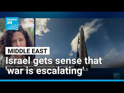 Israel says Iran missile towards Jordan's Aqaba intercepted • FRANCE 24 English