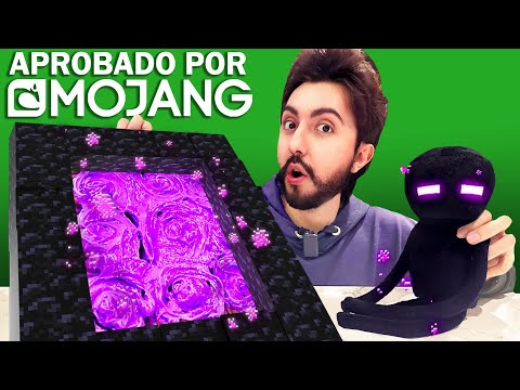 Cociné el PORTAL DE NETHER como Mojang lo Había Pensado!