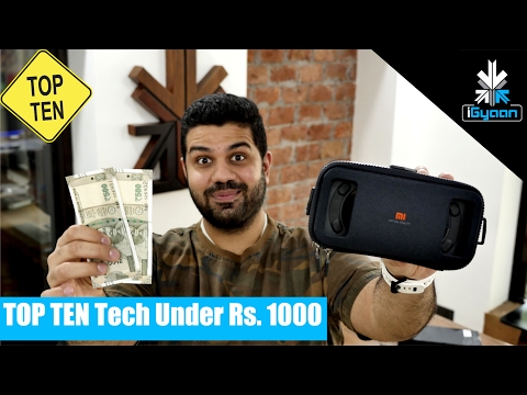 Top 10 Cool Tech Under Rs. 1000 - Budget Shopping Guide