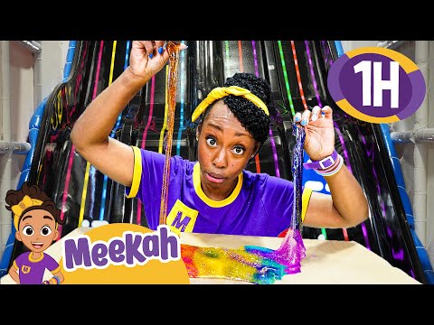 Meekah's Crazy Color Slime Adventure | Educational Videos for Kids | Blippi and Meekah Kids TV