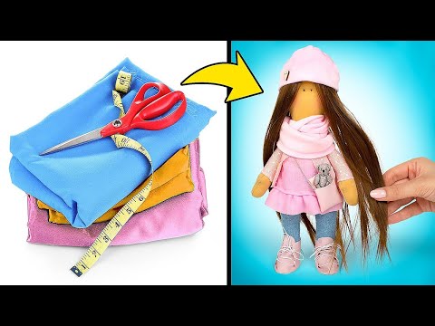 Einfache DIYs für Barbies Baby 👶💖 | Süße Basteleien mit Slime Sam