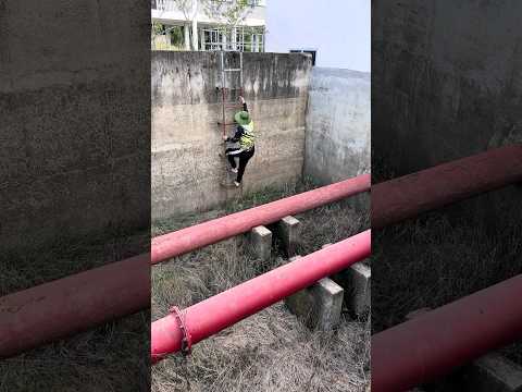 Câu Cá ở nhà máy nước bỏ hoang gặp con cá lạ! #cauca #fishing #shorts