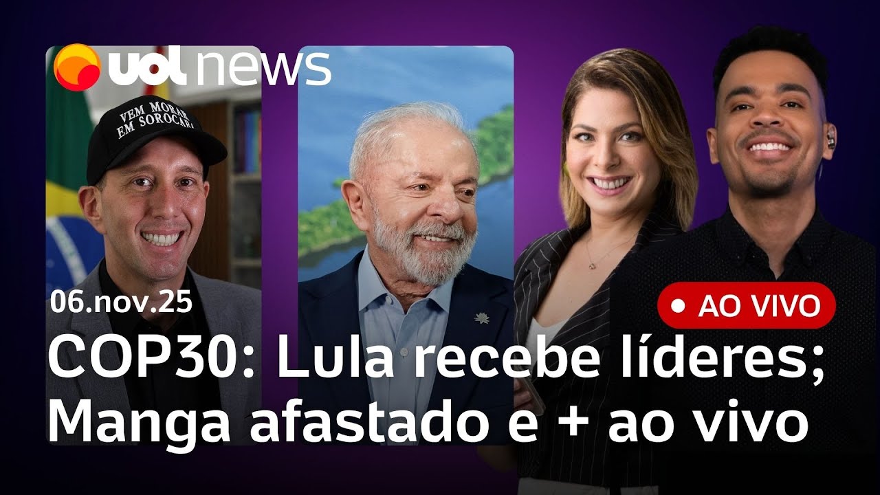 COP30: Lula pede fim do petróleo; Moraes nega pedido sobre Bolsonaro; prefeito de Sorocaba afastado
