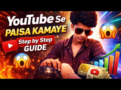 YouTube Channel Se Paise Kaise Kamaye 2026 | Beginners Guide for Earning Online