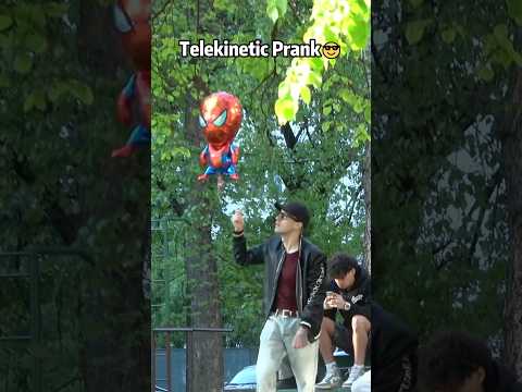 Telekinesis Prank#PublicPrank #BalloonPrank #MagicPrank #viralprank