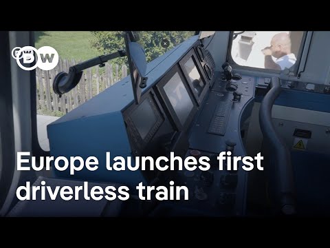 YouTube video thumbnail:  Europe's First Driverless Train Launched In Czech Republic