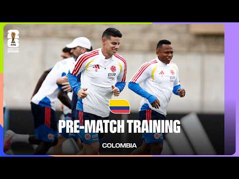 Colombia Train Before Uzbekistan | FIFA World Cup 2026™