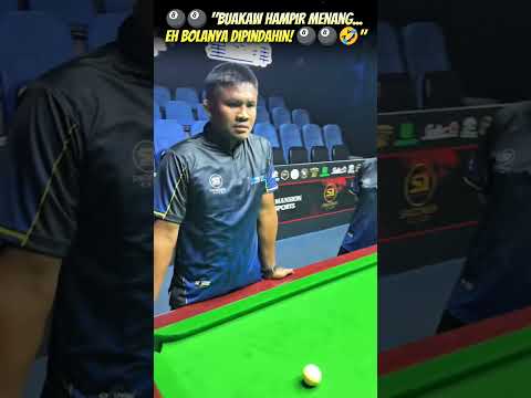 🤣 Buakaw Dicurangi Saat Main Biliar! Ekspresi Bingungnya Bikin Ngakak Brooo! 😂🎱 #viral #buakaw #fypシ