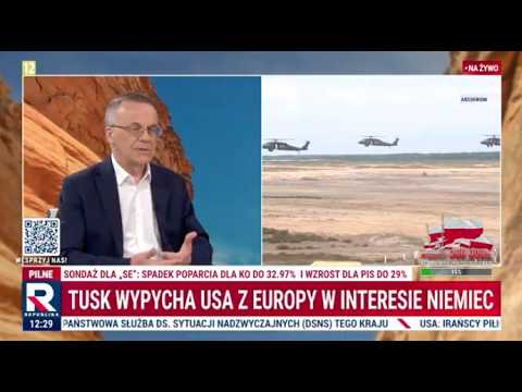 Tusk wypycha USA z Europy w interesie Niemiec - Jarosław Sellin | W samo południe