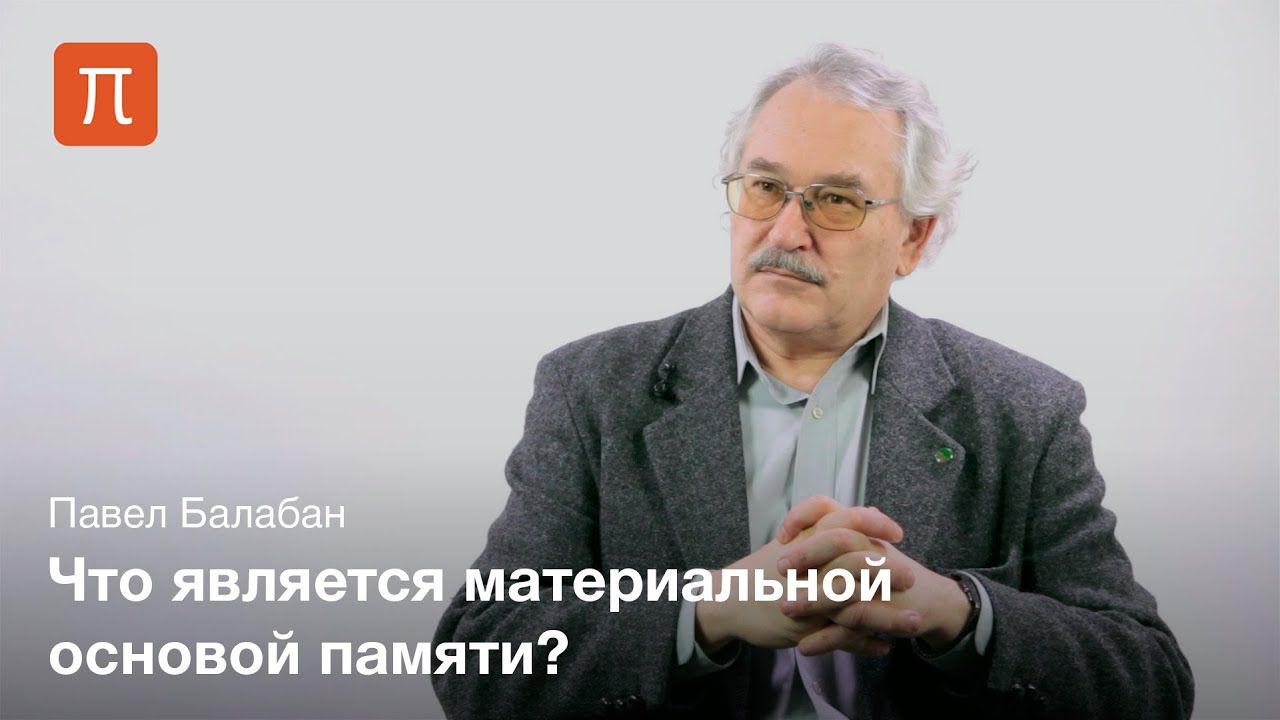 Балабан - Нейрогенетика памяти
