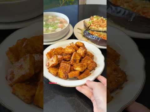 Đậu hủ làm món này ăn hao cơm dữ lắm. #maikhoi #shorts #shortvideo #food