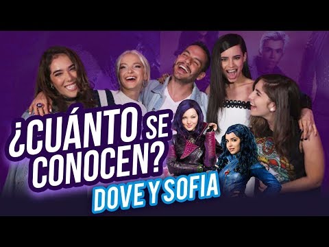 ¿Cuánto se conocen Dove Cameron y Sofia Carson de Descendientes 2? - Nath Campos