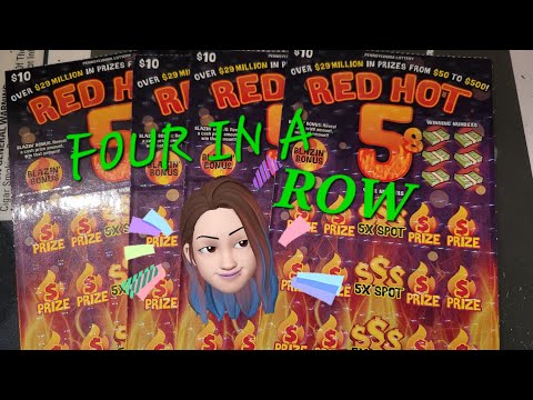 Four in a Row Red Hot!